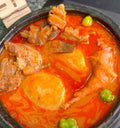 🍲🥣 Authentic Ghanaian Fufu with Pepper Soup