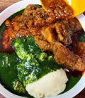 🌿🍲🇬🇭 Authentic Ghana Tuo Zaafi & Ayoyo Soup